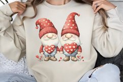 Cute Watercolor Valentines Day Clipart PNG Product Image 1