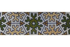 Asian old ceramic mosaic Product Image 1