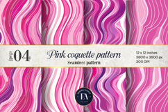 Pink Coquette studded digital paper, Sequin textures Product Image 1