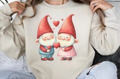 Cute Watercolor Valentines Day Clipart PNG Product Image 1