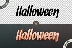 Halloween Editable Text Effect, Graphic Style Product Image 2
