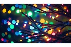 blue colored christmas lights Product Image 1