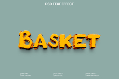 Glossy 3D Text Effect Graphic Design Asset Product Image 1