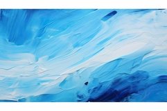 vibrant blue acrylic paint strokes Product Image 1