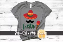 Fiesta - Cinco de Mayo Design - SVG PNG DXF Cut Files Product Image 1