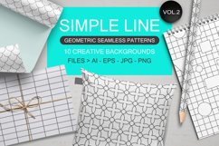 Seamless geometric patterns vol 2 Product Image 1