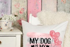 Valentines Dog Sublimation Design in PNG Format Product Image 7
