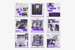 Negative Hype Instagram Templates Product Image 2