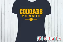 Tennis SVG | Tennis Template 001 | Shirt Design Product Image 2