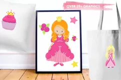 Fairytale Princess  graphics and illustrations - Free Design of The Week Product Image 5