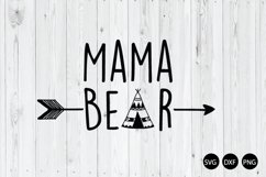 Mama Bear SVG, Mothers Day SVG Product Image 1