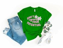 realistic bella canvas 3001 t shirt mockup PSD Template Product Image 5