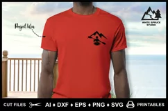 Kayak Logo SVG, Woman Kayaking, Man Kayaking, Logo, Mountain Product Image 3