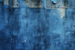 Aged blue painted wall texture Product Image 1