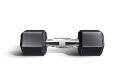 Dumbbell Sportive Heavy Metal Equipment Vector Product Image 1