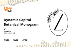 Dynamic Capital Botanical Monogram Product Image 1
