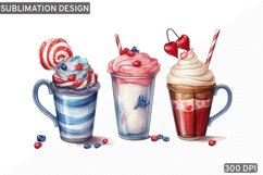 4th Of July Coffee Sublimation PNG design Product Image 1