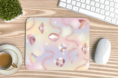 Happy New Year PNG Mouse Pad,Festive New Year's Eve 2026 PNG Product Image 1