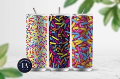 Sprinkles digital paper | Colorful Rainbow Sprinkles Product Image 2