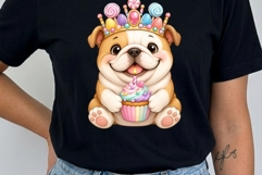 Candy Lollipop Birthday Animals PNG Clipart, Cute Pastel Product Image 3