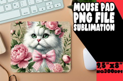 Luminous MOUSE PAD Creative PNG, Cute Cat Product Image 1