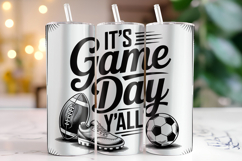 It&#039;s Game Day Y&#039;all Tumbler Wrap | Sublimation | Tumblers Product Image 1