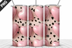 Valentines Love Skinny Tumbler PNG Wrap| Valentines Tumbler Product Image 3