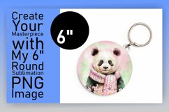 Whimsical Circle PNG Sublimation Design , Animals Product Image 1
