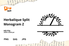 Herbalique Split Monogram Product Image 1