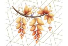 Woodland Forest Scene PNG Clipart, Fall Nature Elements Product Image 2
