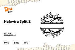 Halovira Split Monogram Product Image 1