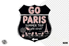 Summer Travel Road Signs PNG Clipart Product Image 1