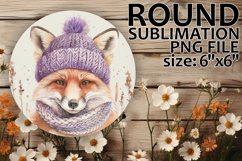 Artistic Keychain Circle Design Template , Christmas Product Image 1