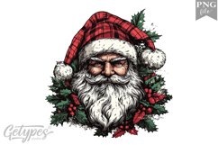 Christmas Santa Clipart Design - High Quality 300 Dpi Product Image 1