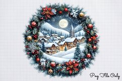 Christmas Winter Scenes Clipart PNG Product Image 1