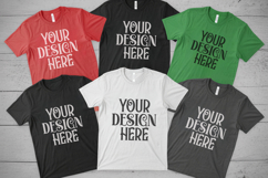 Christmas Family Matching Group T-Shirt Mockups | Holiday Fl Product Image 1