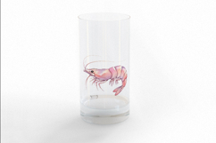 Cute Ocean Shrimp Marine Animal Pink Prawn PNG Summer Product Image 3