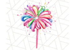 Pink Summer Clipart, Cute Beach Icons, Aesthetic PNG Product Image 2