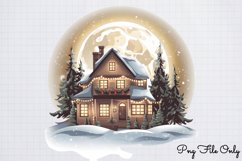 Gold and Black Christmas Clipart PNG Product Image 1