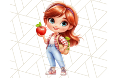 Teacher at Work Clipart, Teaching PNG, School Graphics Product Image 26