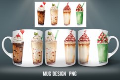 Sweet Drink Coffee Mug Wrap Sublimation Designs | Coffee Mug Product Image 2