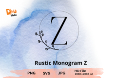 Rustic Monogram Product Image 1