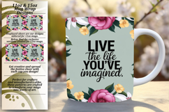 Vibrant 11oz Mug Wrap Png Artwork , Religious Product Image 1