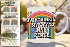 DYNAMIC 11oz Mug Wrap PNG Artwork , Girl Quote Product Image 1