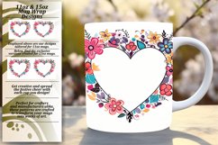 Love-Embraced Sublimation Art: Heartfelt Mug Creation Product Image 1