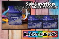 Beautiful Views Mug Wrap Sublimation 11oz 15oz Product Image 1