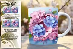 Enchanting Flower Wall Sublimation Product Image 1