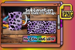 Chic Leopard &amp; Floral Fusion Mug Designs 15oz 11oz Product Image 1