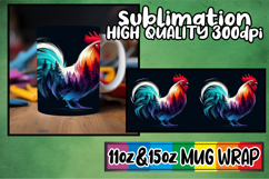 Everyday joy sublimation 11oz 15oz mug wrap, Animals Art Product Image 1
