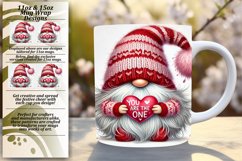 Warm 11oz Mug Wrap Png Artwork , Gnomes Product Image 1